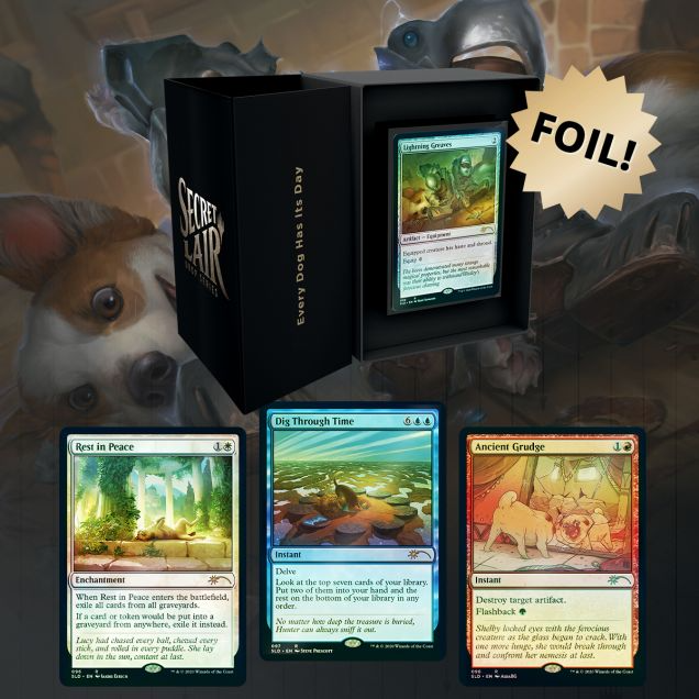 2020 Magic: The Gathering Secret Lair Drop: Every Dog Has Its Day (Foil Edition)