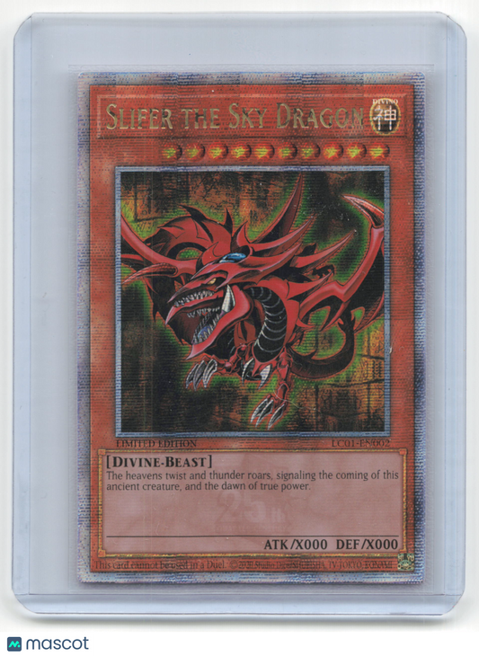 2023 Yu-Gi-Oh! Slifer the Sky Dragon Legendary Collection #LC01-EN002 QCR