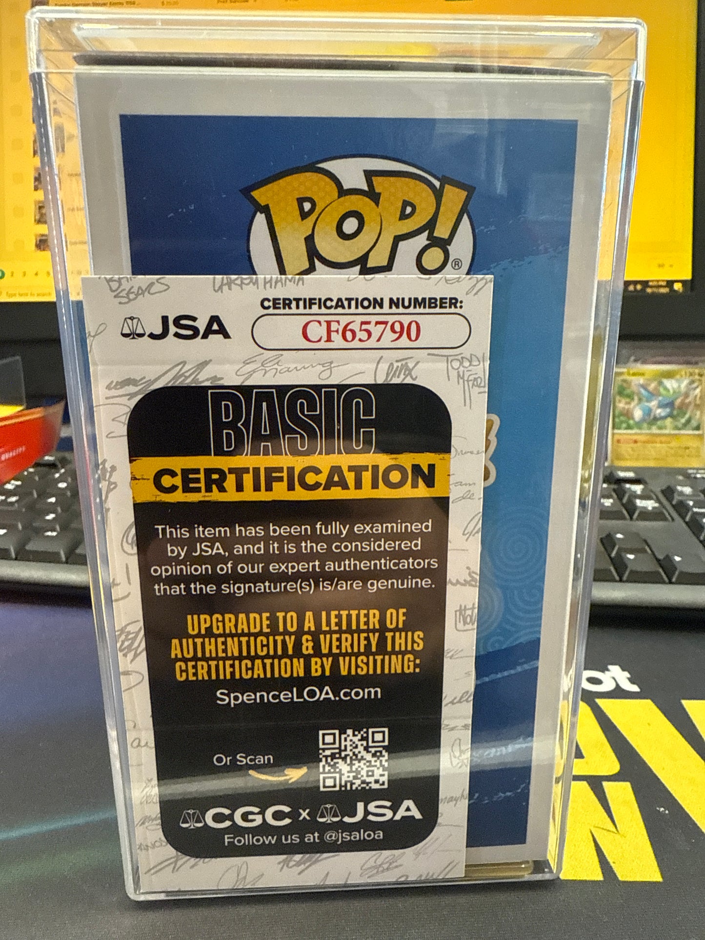 Funko Naruto 1968 Limited Edition Supreme Maile Flanagan Auto JSA