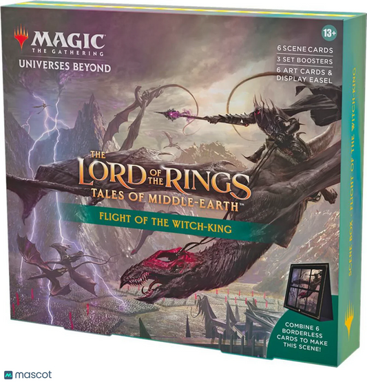 MagicTG Lord of the Rings Tales of MiddleEarth Flight of Witch King Scene Box - Papa Joey's Collectibles