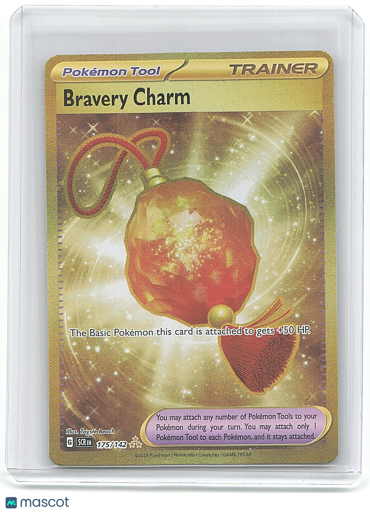 2023 Pokemon Bravery Charm #175/202