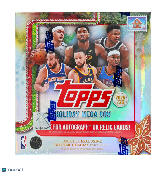 2025-26 Topps Holiday Basketball Mega Box