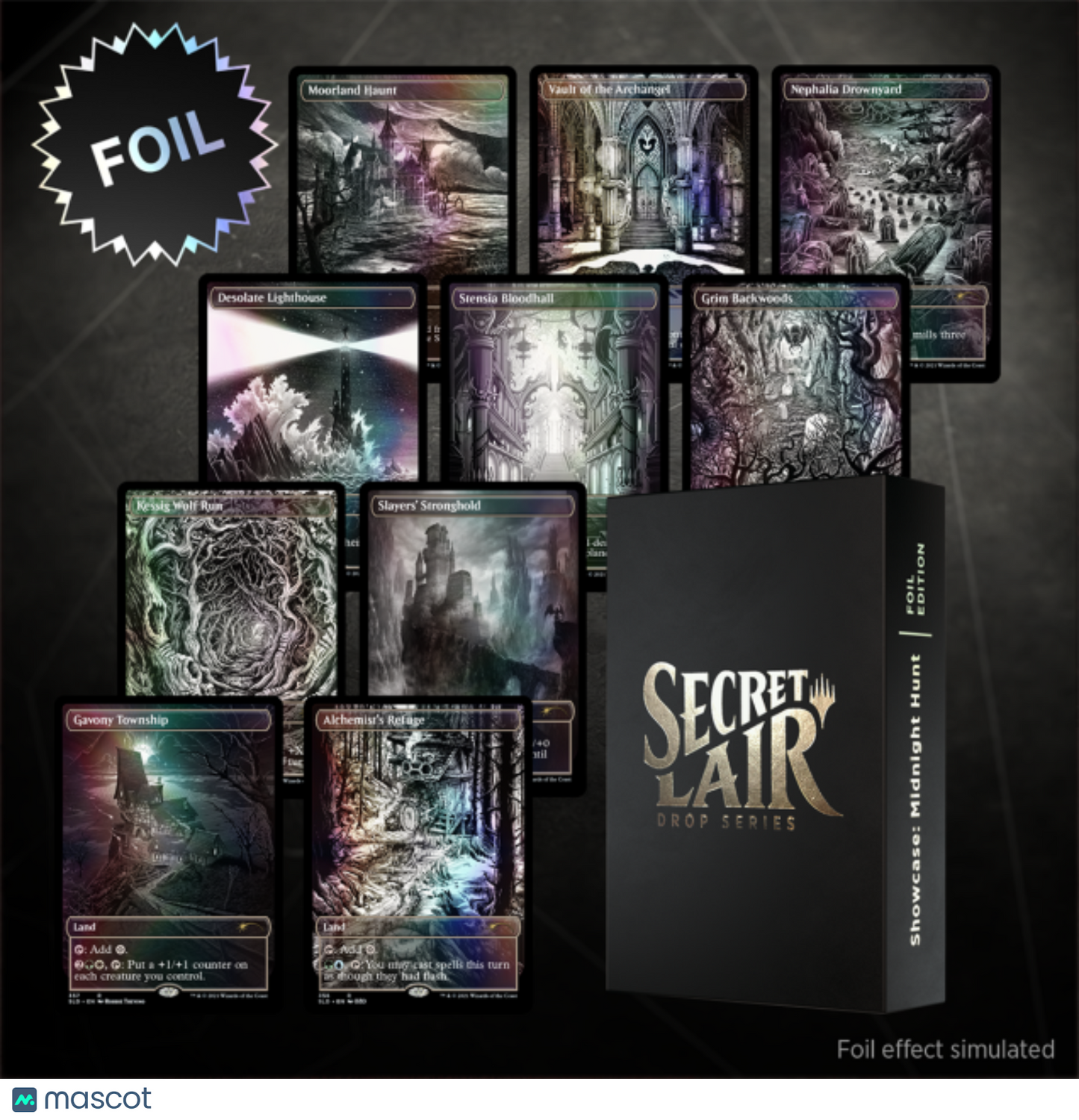 Magic: The Gathering Secret Lair Drop: Showcase: Midnight Hunt (Foil Edition)