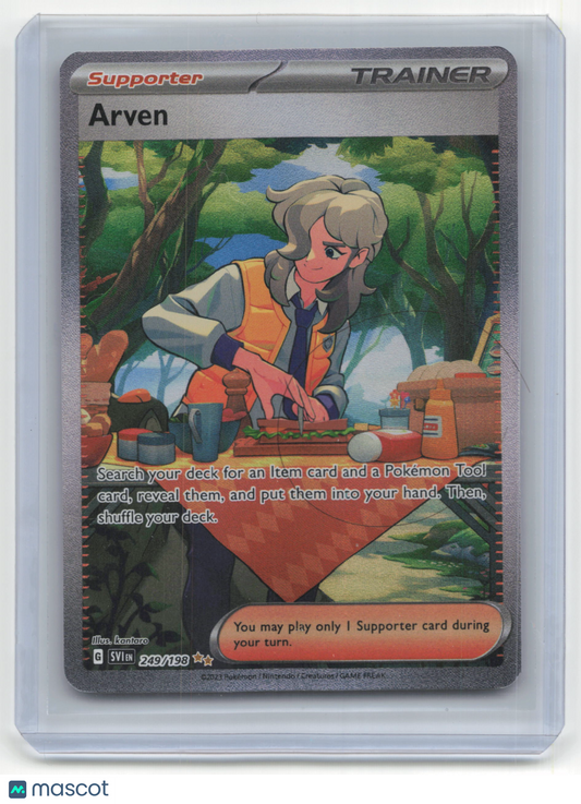 2023 Pokemon Arven Scarlet & Violet #249/198 Near Mint SR
