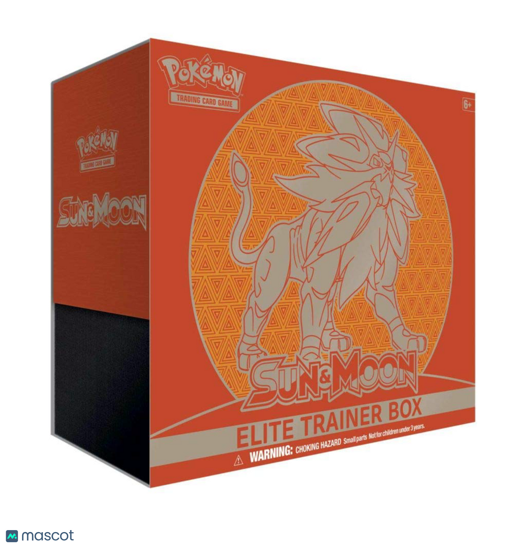 2017 Pokémon TCG: Sun & Moon (Solgaleo) Elite Trainer Box