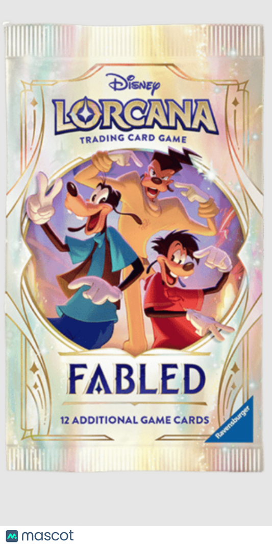 2025 Lorcana Fabled Booster Pack