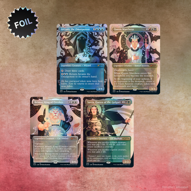 Magic: The Gathering Secret Lair Drop: Rule the Room (Traditional Foil Edition)