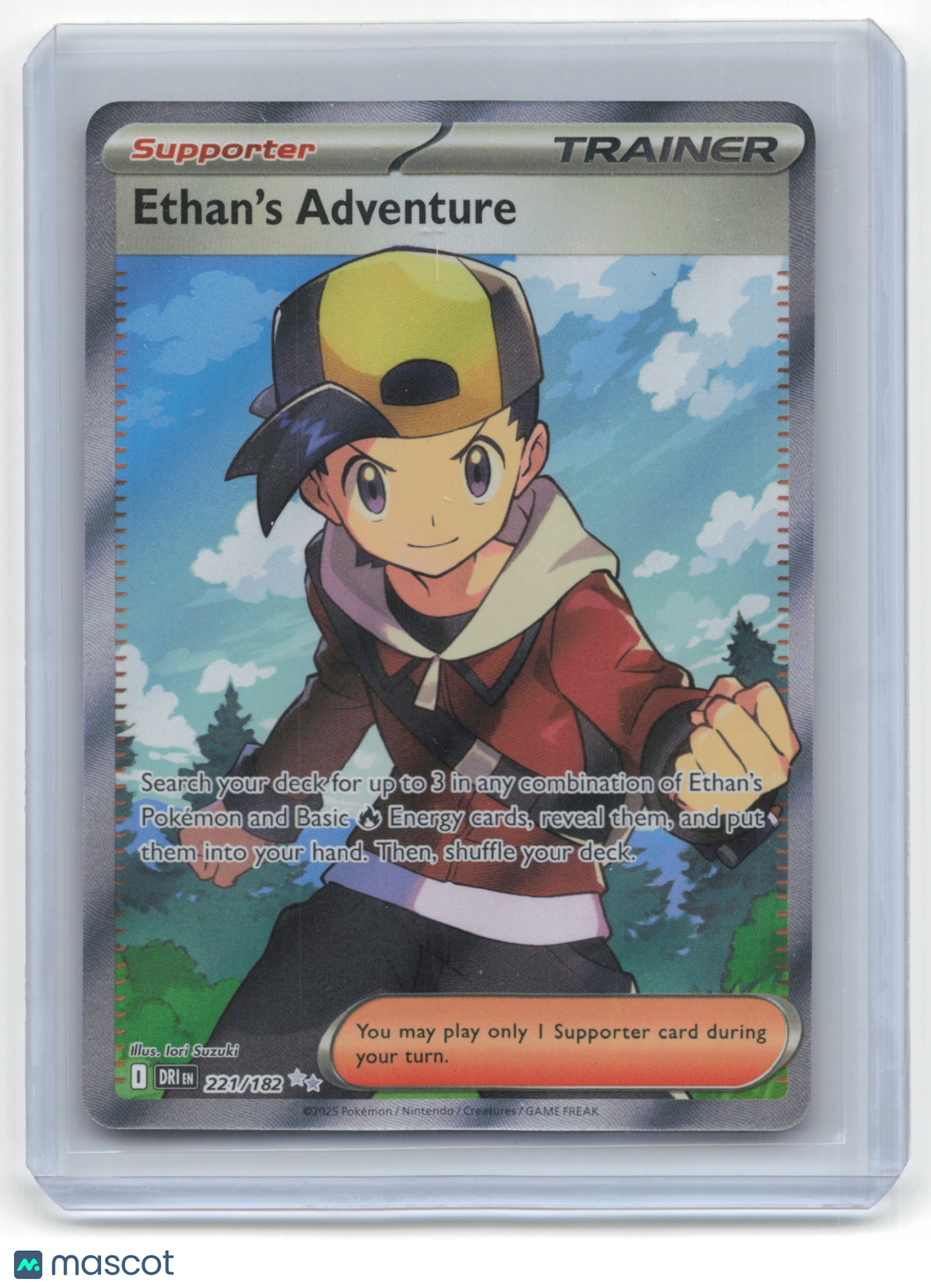 2025 Pokemon Ethan's Adventure Destined Rivals #221/182 Near Mint FA