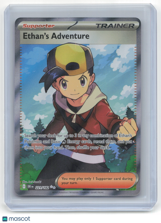 2025 Pokemon Ethan's Adventure Destined Rivals #221/182 Near Mint FA