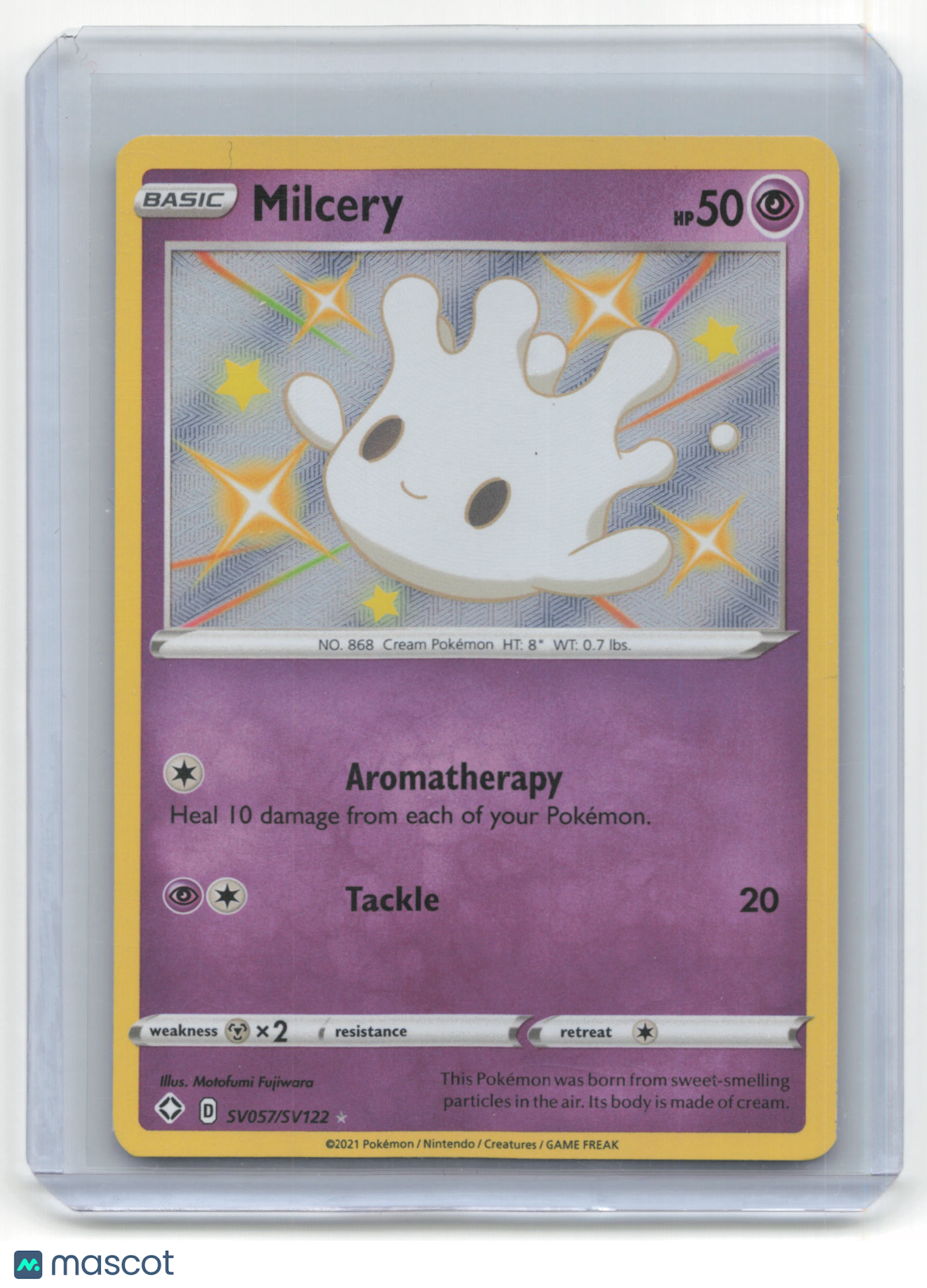 2021 Pokemon TCG Milcery Shining Fates #SV057/SV122