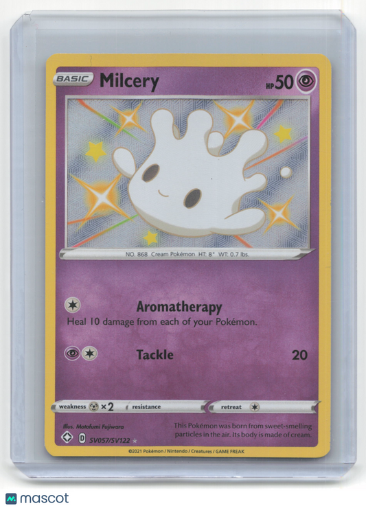 2021 Pokemon TCG Milcery Shining Fates #SV057/SV122