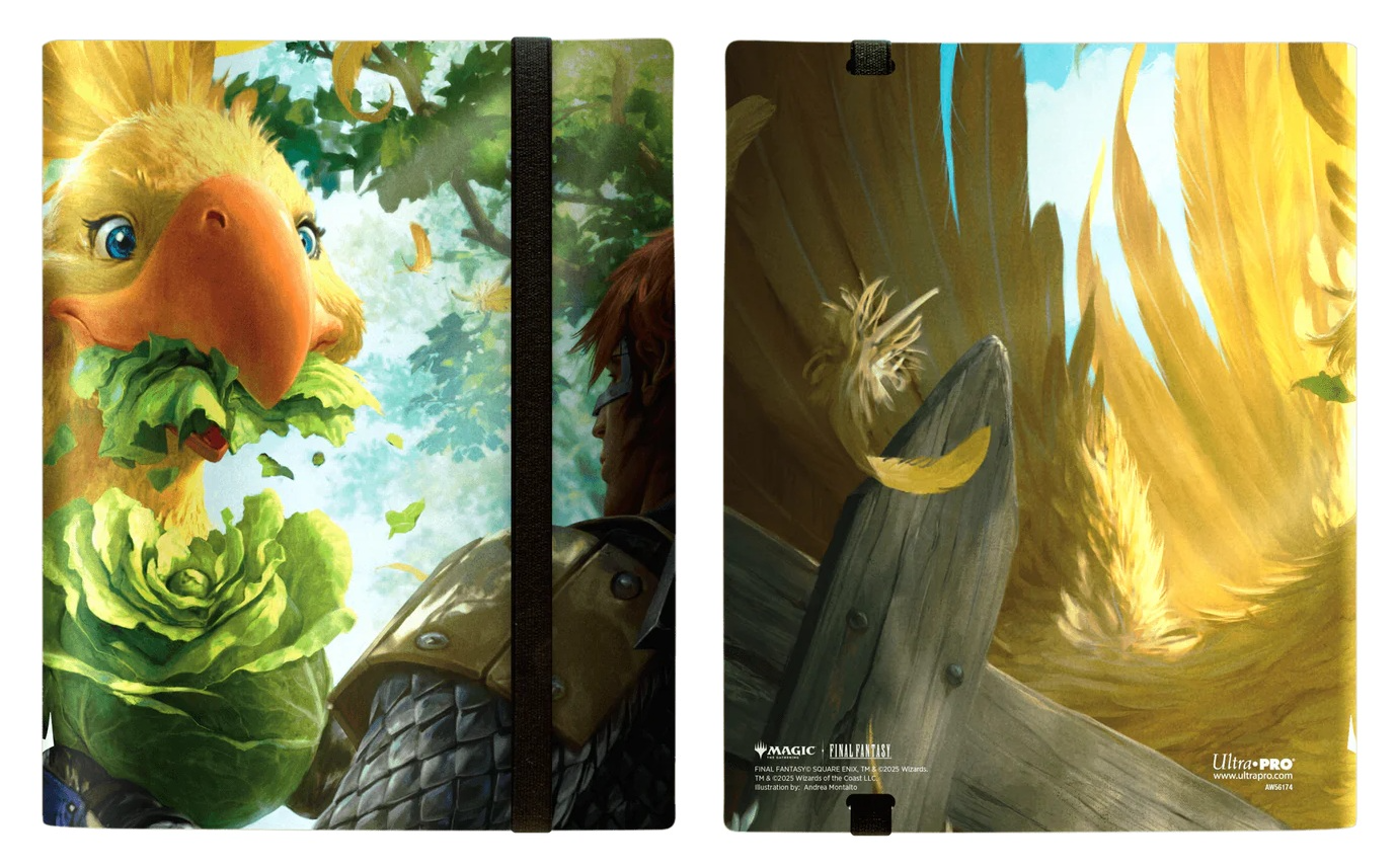 Ultra PRO—Final Fantasy "Gysahl Greens" 9-Pocket PRO-Binder for Magic: The Gathering