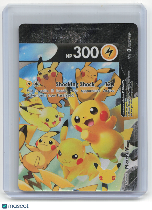 2021 Pokemon Pikachu V-union SWSH Black Star Promos #SWSH140