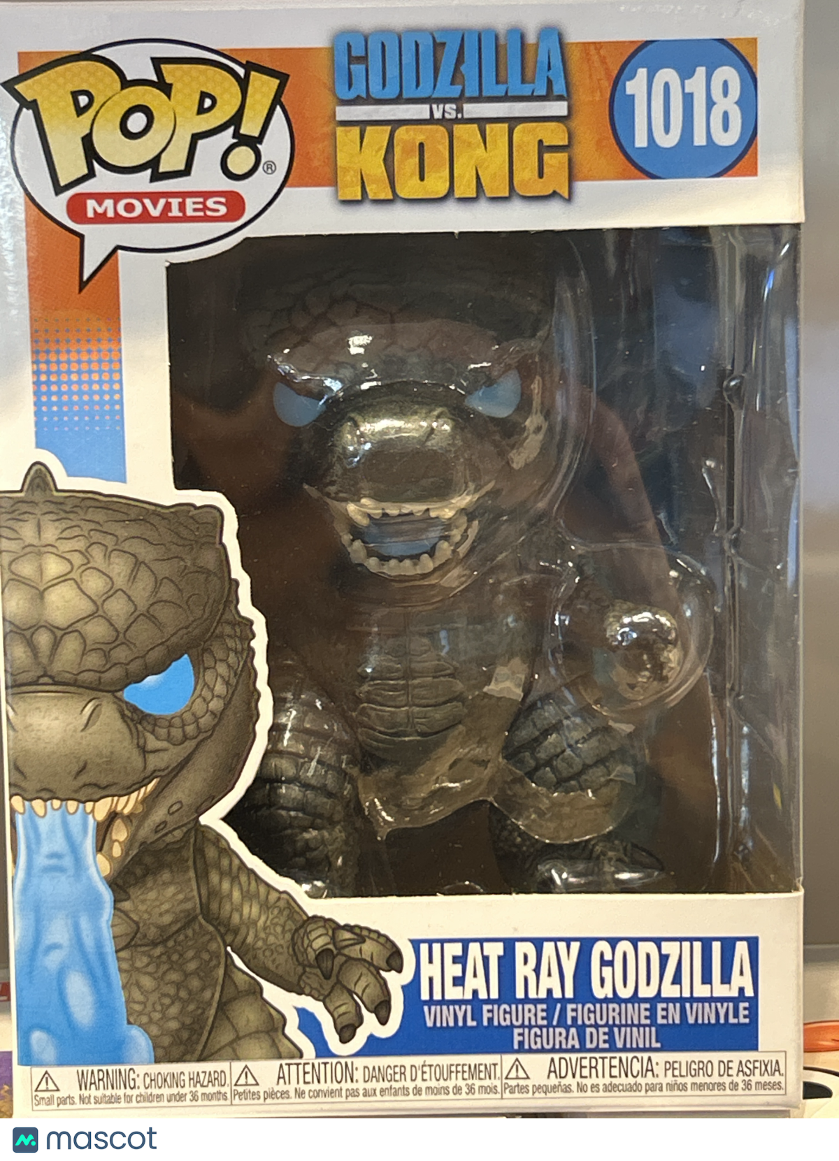 Funko Heat Ray Godzilla Godzilla vs. Kong Like New