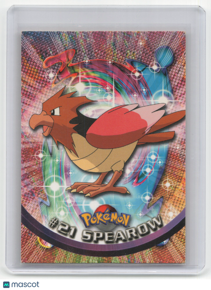 1999 Pokemon Pokémon Topps Series 1 Pokémon Spearow Holofoil #21