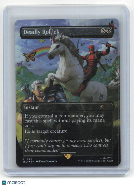 2025 Magic: The Gathering Deadly Rolick Secret Lair Drop: Marvel #R 1754 English Foil