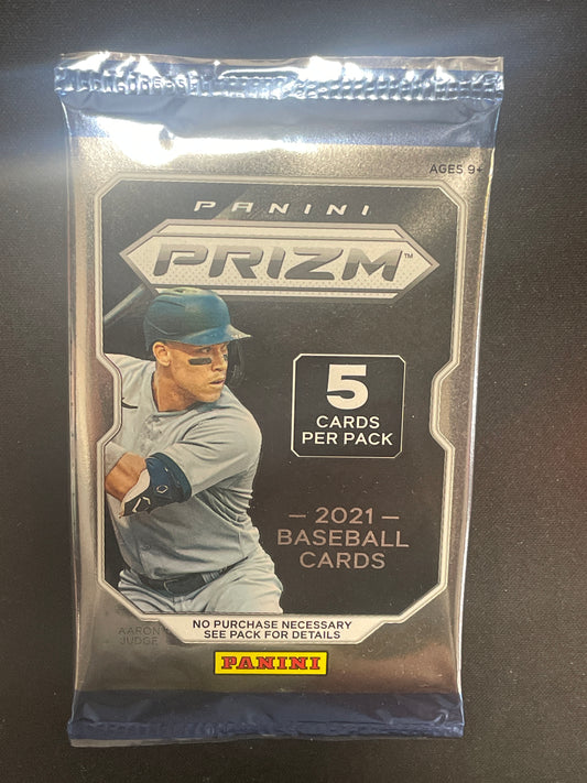 2021 Panini Prizm Quick Pitch Baseball Hobby Pack