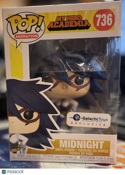 My Hero Academia Midnight #736 Very Good Galactic Toys Exclusive