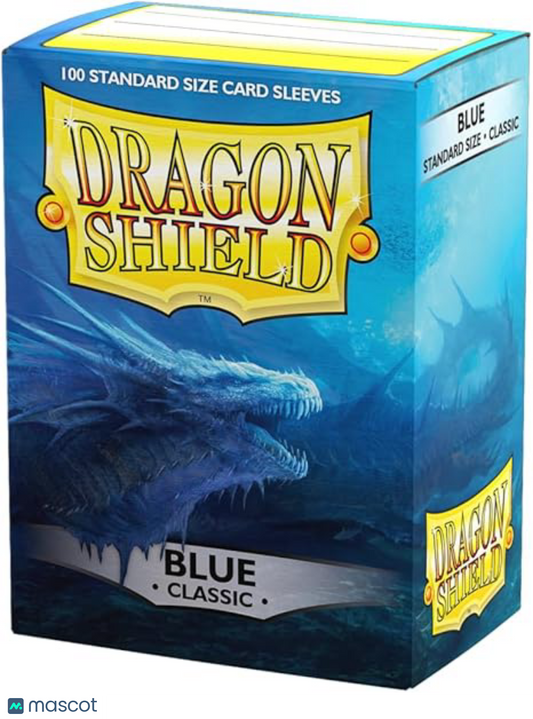 Dragon Shield Standard 20 Pt. Card Sleeves Blue Classic