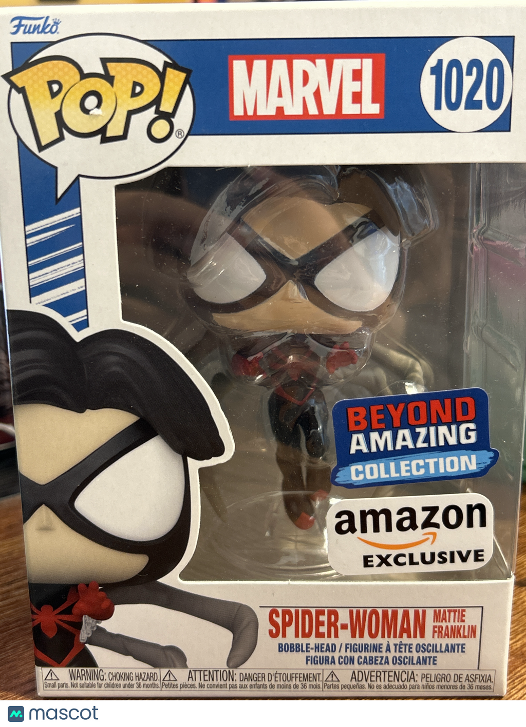 Funko Spider-Woman: Mattie Franklin #1020 (G)Beyond Amazing Collect., Amazon