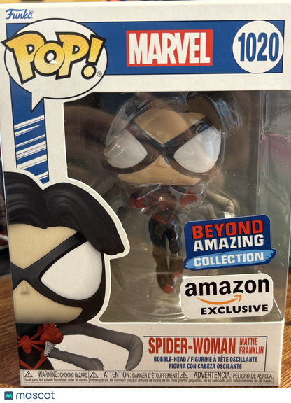 Funko Spider-Woman: Mattie Franklin #1020 (G)Beyond Amazing Collect., Amazon