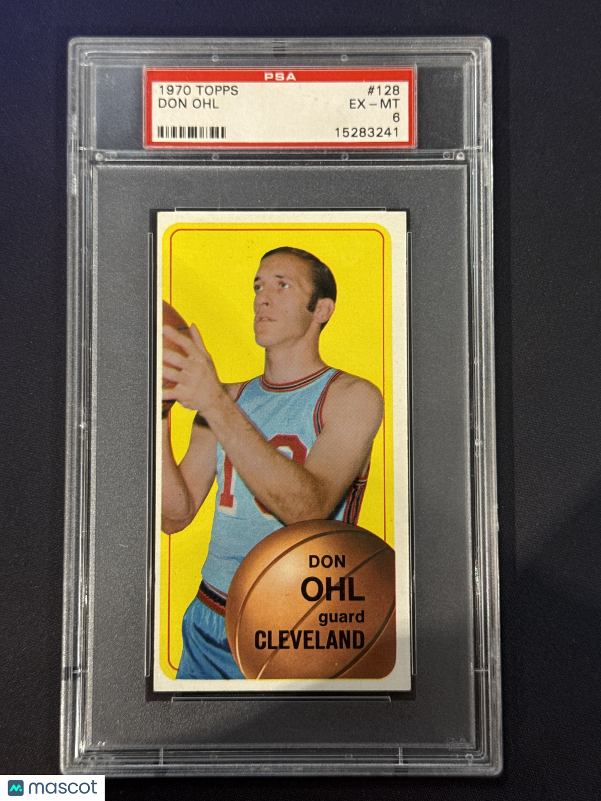 1970 Topps Basketball Don Ohl #128 PSA 6 - Papa Joey's Collectibles