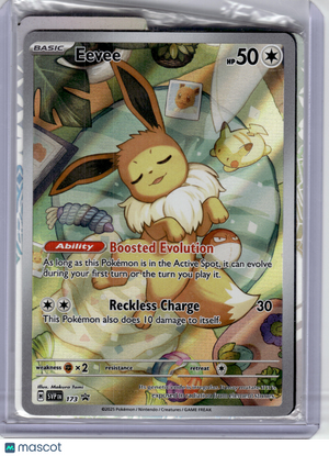 2025 Pokemon—Eevee #173 Scarlet & Violet Promo—Black Star Promo Holo [Sealed]