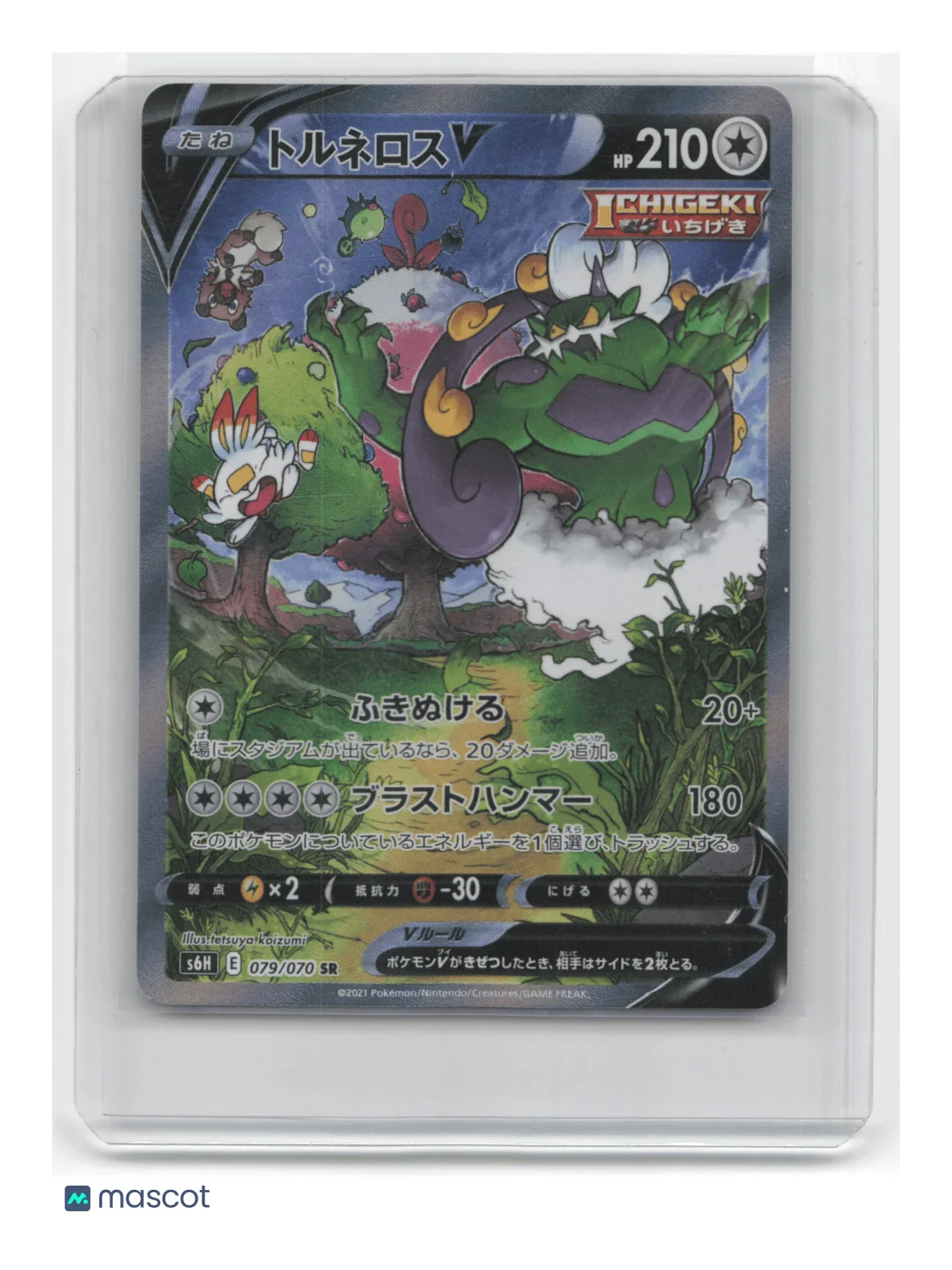 2021 Pokemon TCG Tornadus V S6h: Silver Lance #073/070 Japanese - Papa Joey's Collectibles