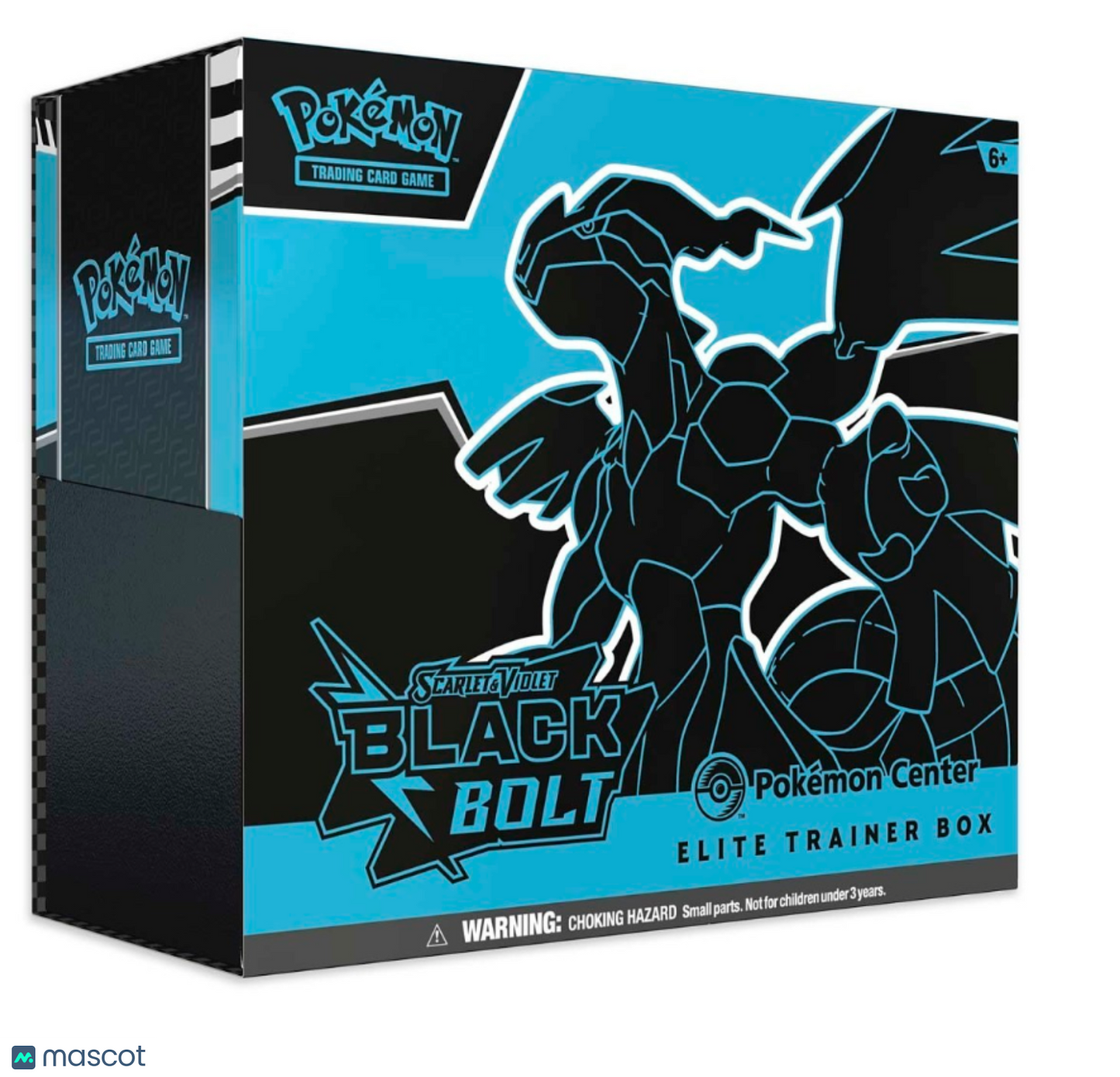 2025 Pokemon Scarlet & Violet Black Bolt Pokemon Center Elite Trainer Box