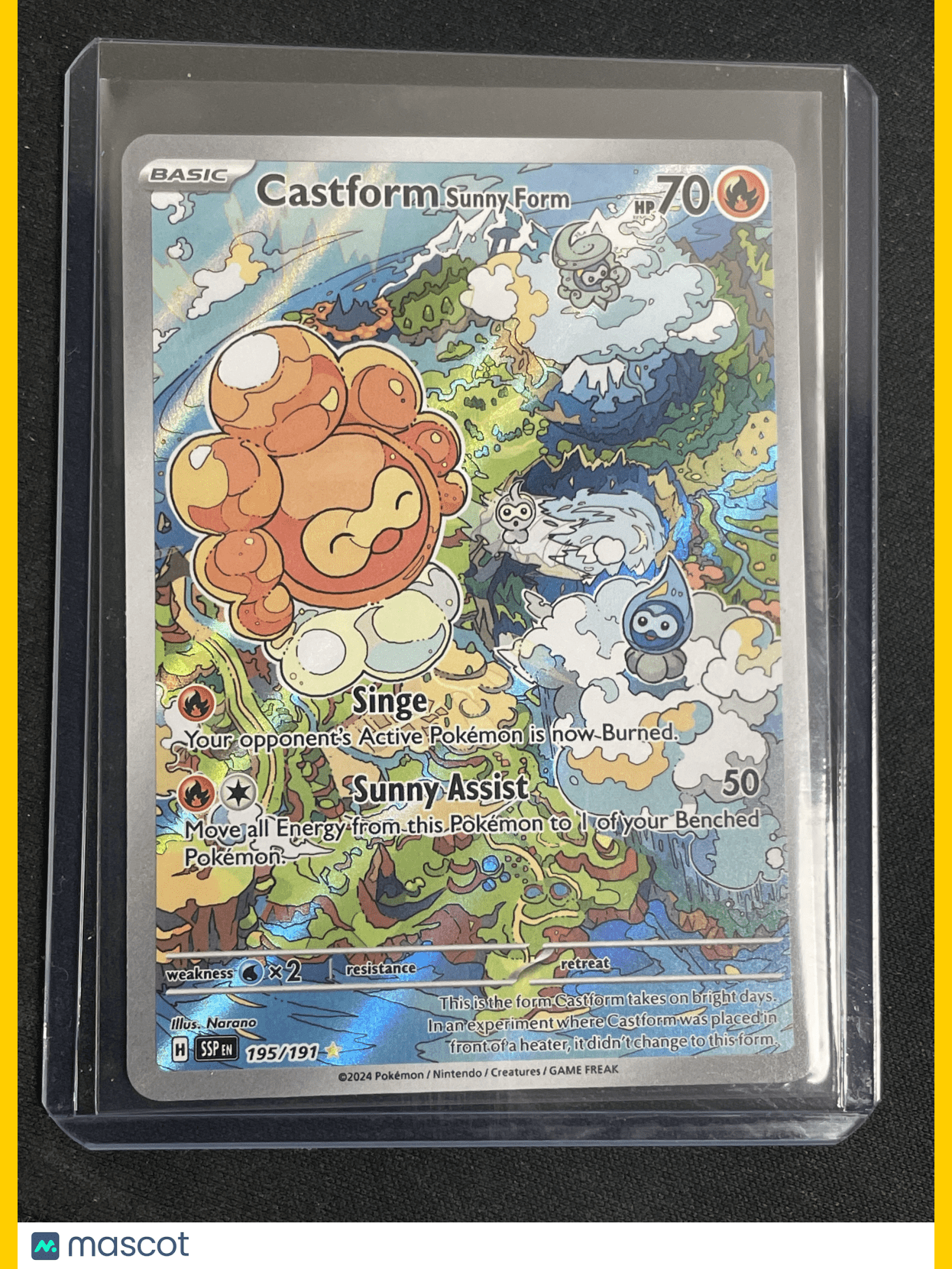 2004 Pokemon Castform #195/197