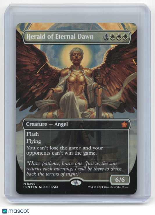 2024 Magic: The Gathering Herald of Eternal Dawn Foundations #M 0299 English Foil