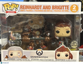 FunkoOverwatch Reinhardt and Brigitte # Exclusive Blizzard Entertainment