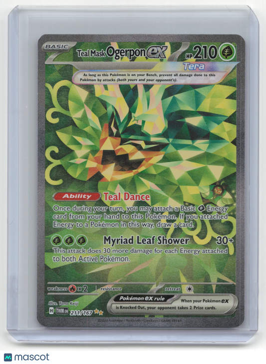 2023 Pokemon TCG Ogerpon Twilight Masquerade #211/167