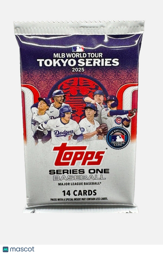 2025 Topps Series One Baseball World Tour Tokyo Series Retail Pack