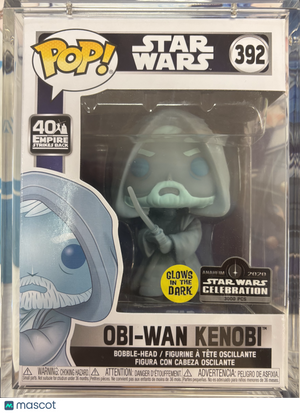 POP! —Star Wars—Obi-Wan Kenobi #392—(GITD)(Anaheim 2020)(3000PCS)