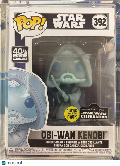 POP! —Star Wars—Obi-Wan Kenobi #392—(GITD)(Anaheim 2020)(3000PCS)