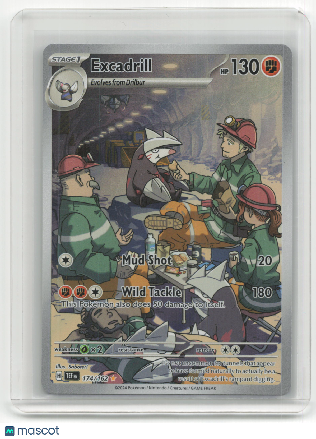 2024 Pokemon TCG Excadrill Temporal Forces #174/162