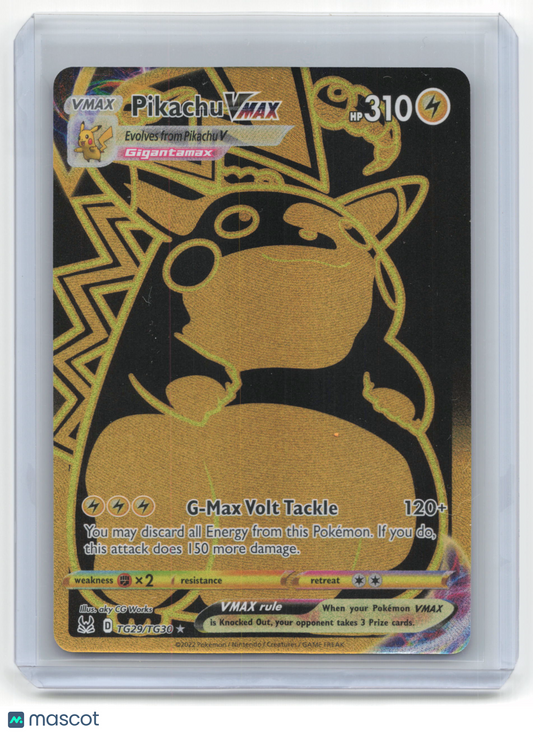 2022 Pokemon Pikachu VMAX Lost Origin Trainer Gallery #TG29/TG30 Lightly Played