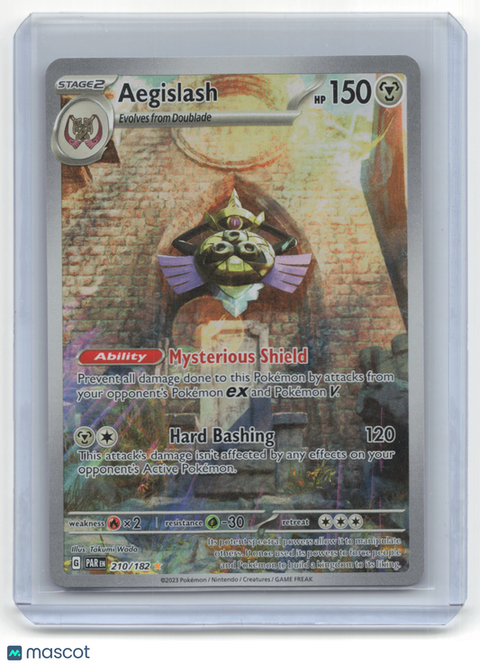 2023 Pokemon Aegislash Paradox Rift #210/182 Near Mint
