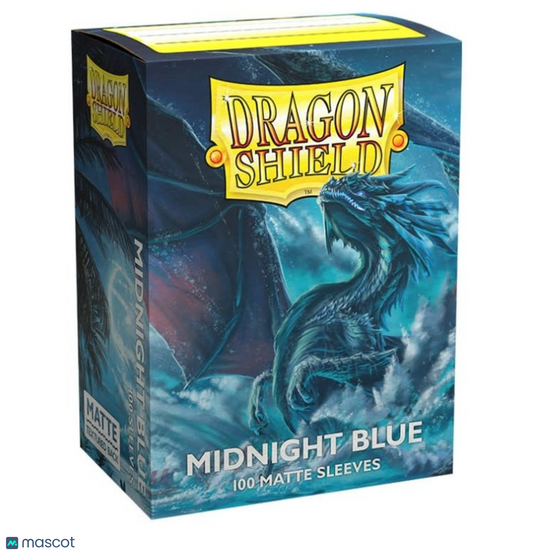 Dragon Shield Standard 20 Pt. Midnight Blue Matte Card Sleeves 100 Ct - Papa Joey's Collectibles