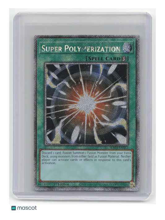 2008 Yu-Gi-Oh! Super Polymerization Quarter Century #RA03-EN053 - Papa Joey's Collectibles