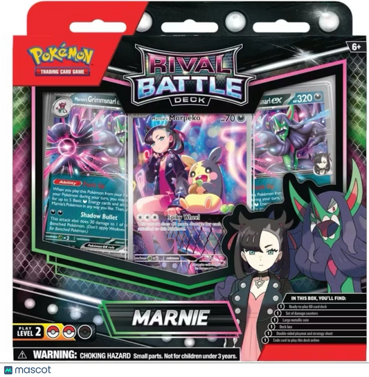 2025 Pokemon Scarlet & Violet Marnie Rival Battle Deck