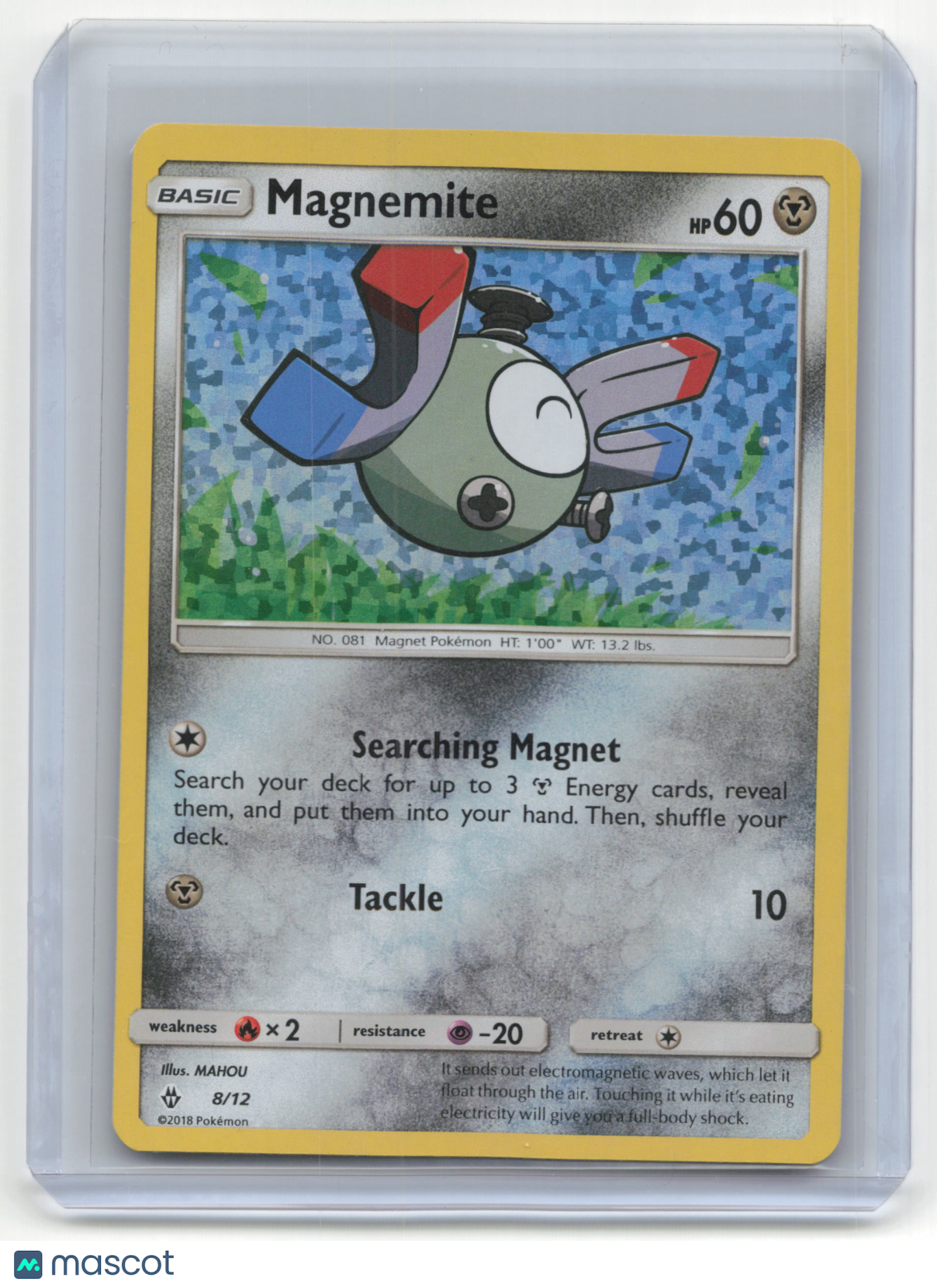 2019 Pokemon Magnemite McDonalds #8/12