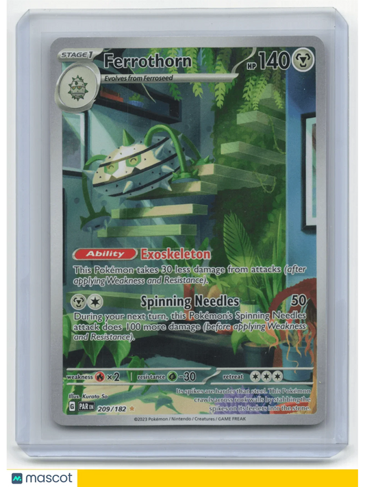 2023 Pokemon TCG Ferrothorn Paradox Rift #209/182 - Papa Joey's Collectibles