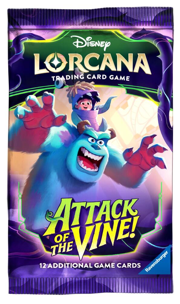 Disney Lorcana TCG: Attack of the Vine! Booster Pack