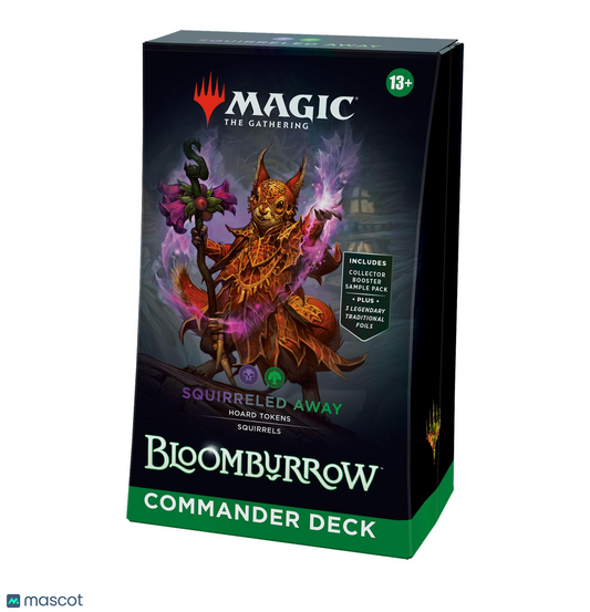 2024 Magic: The Gathering Bloomburrow Squirreled Away Commander Deck