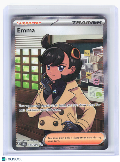 2026 Pokemon—Emma #107 Chaos Rising—Ultra Rare Holo