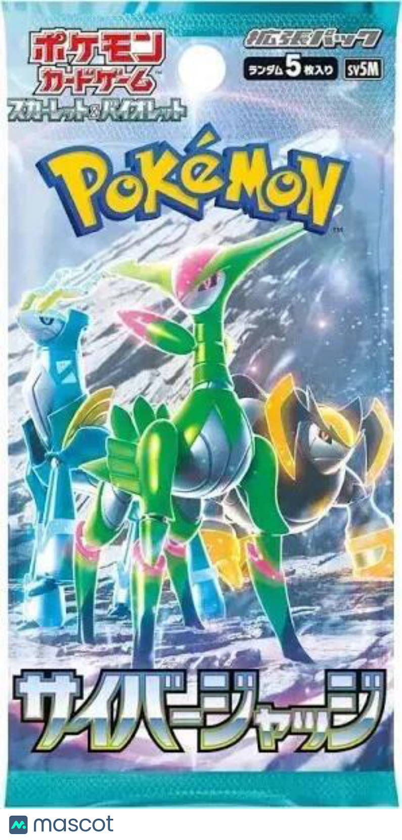 Pokémon TCG: Scarlet & Violet—SV5M: Cyber Judge (Temporal Forces) Japanese Booster Pack