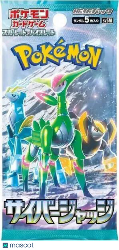 Pokémon TCG: Scarlet & Violet—Cyber Judge (Temporal Forces) Japanese Booster Pack