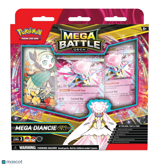 2025 Pokemon Mega Evolution (Mega Diancie ex) Mega Battle Deck